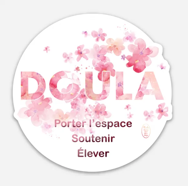 autocollant doula bonnenuitmonange