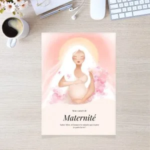 Pochette chemise à rabat dossier de grossessematernité carnet échographies résultats analyse livret porte documents bonnenuitmonange