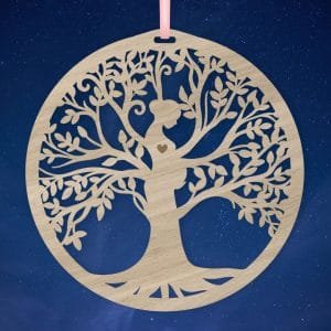 l'arbre mère ornement de noël boule tilleul maternité maman bébé grossesse enceinte maternage proximal enchanter rituel bonne nuit mon ange sapin arbre de vie