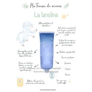 Ma petite trousse - La lanoline - Illustration à télécharger
