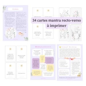 cartes mantra pour accompagner le deuil périnatal doula IMG arrêt de grossesse IVG parents paranges mamange papange oracle bonnenuitmonange