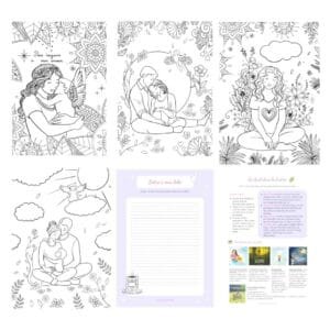 coloriages journaling et ressources pour accompagner le deuil périnatal doula IMG arrêt de grossesse IVG parents paranges mamange papange oracle bonnenuitmonange