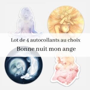 autocollants maternité naissance accouchement motherhood célébrer maman bébé grossesse allaitement féminin sacré made in France